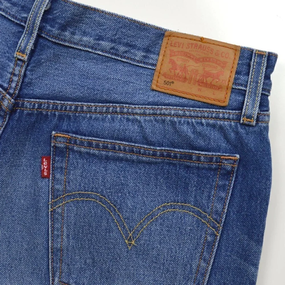 Levi's 501 Cut Off High Waist Shorts 31